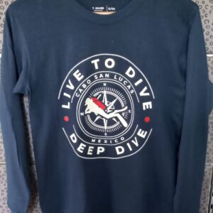 PLAYERA MANGA LARGA ADULTO